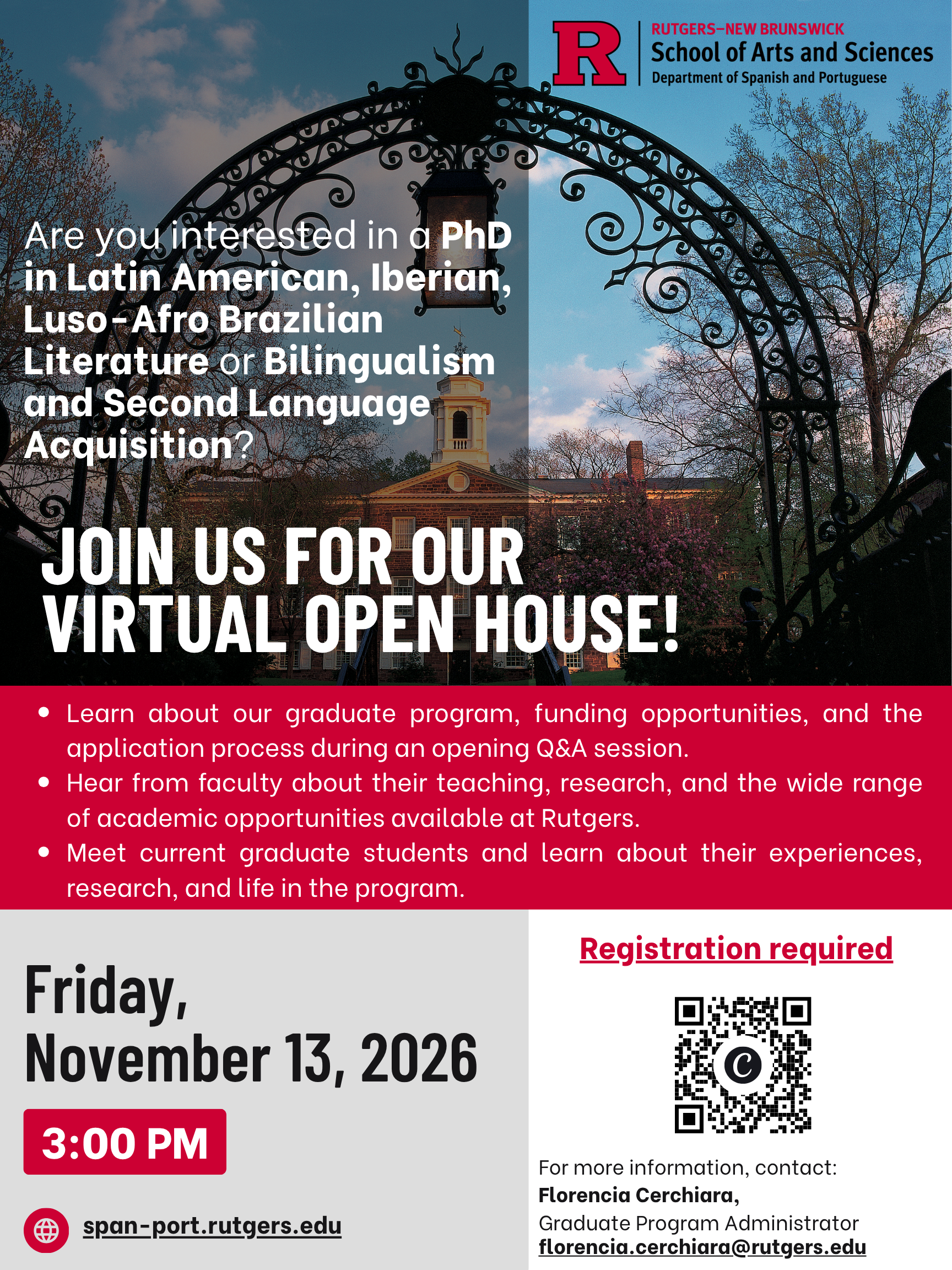 Virtual PHD Open House 2026