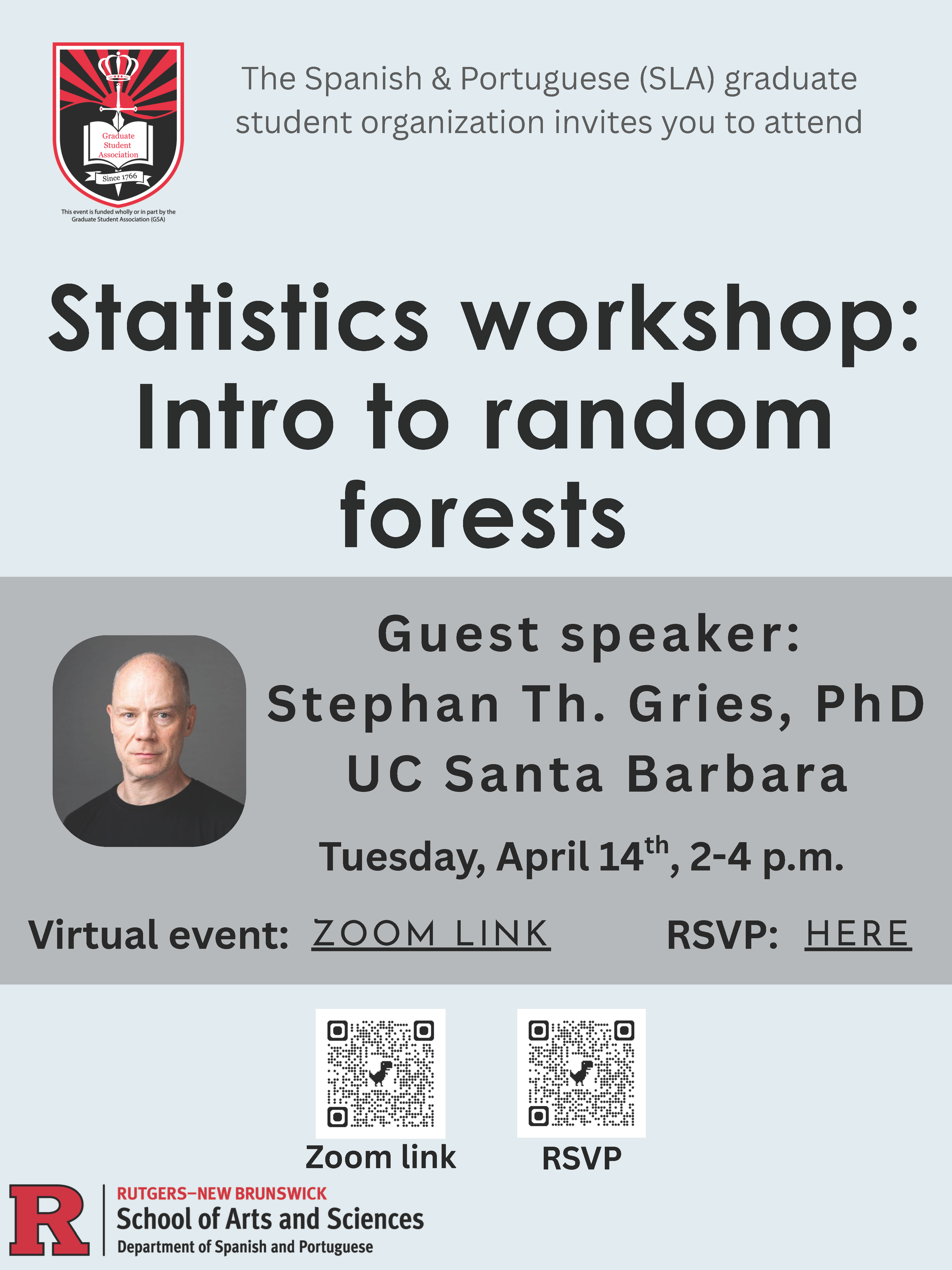 Statistics Workshop: Intro to Random Forests