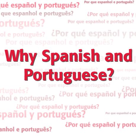 Why Spanish and Portuguese?