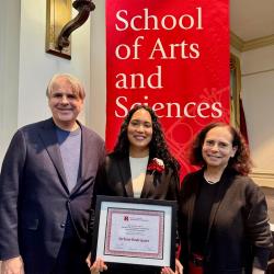 Jerlene Rodriguez Receives the SAS Staff Excellence Award!