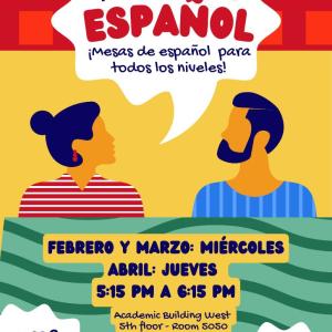 Mesas de Español - March 11